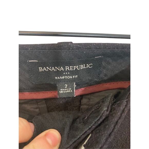 Banana Republic Hampton Fit Bootcut Business Office Careerwear Dress Slacks 2 - Picture 3 of 4